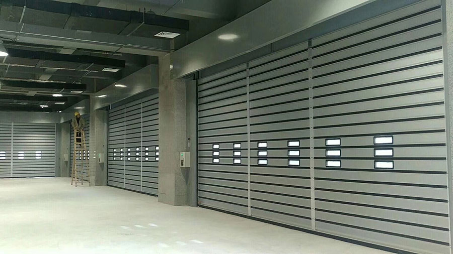 車(chē)間廠(chǎng)房鋁合金快速卷簾門(mén)